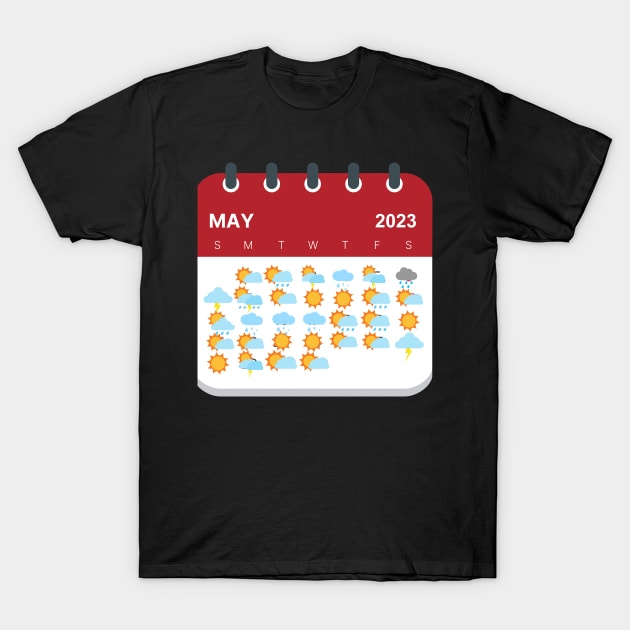 calendar T-Shirt by DuViC